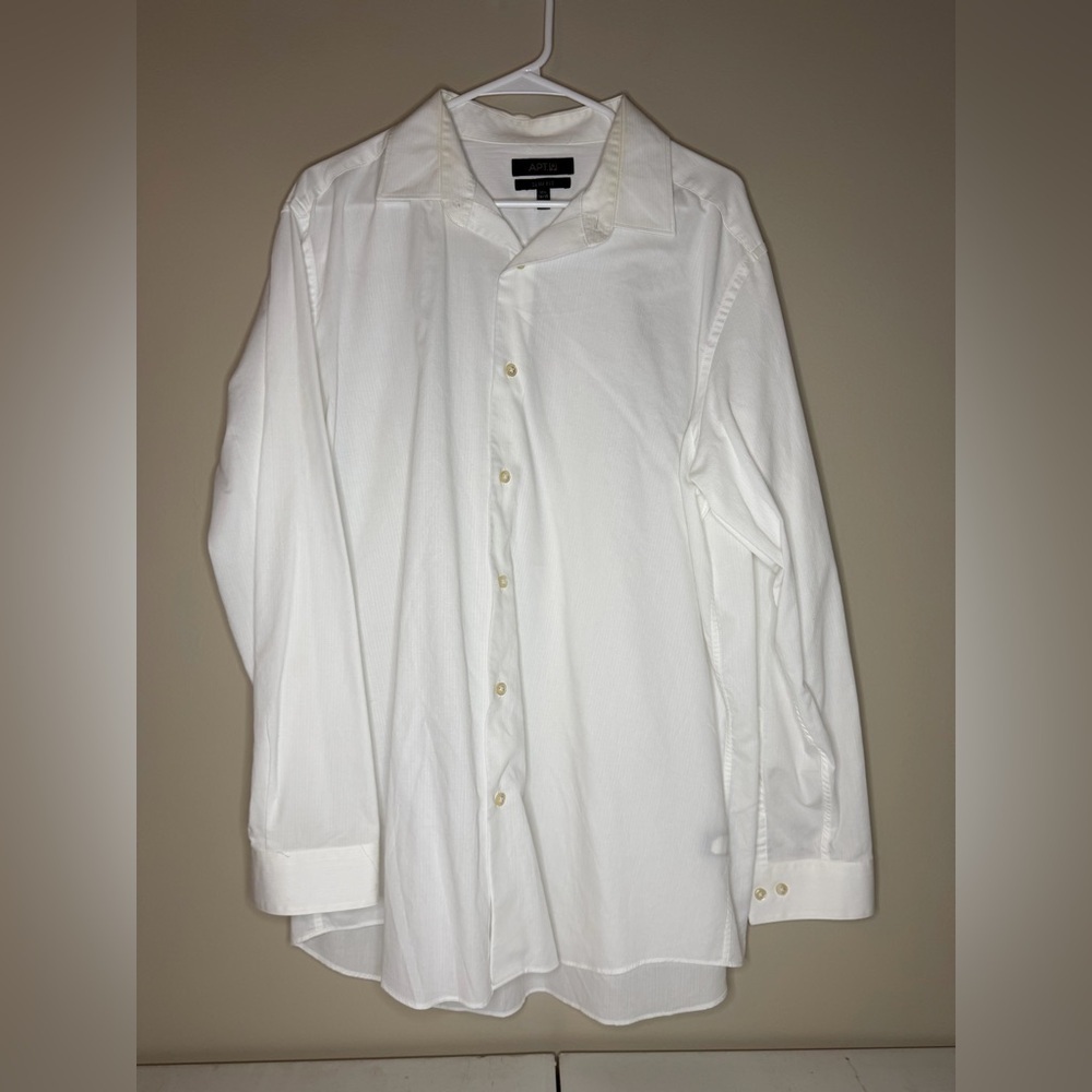 Apt. 9 Men's Crisp White Dress Shirt 34/35 - Picture 1 of 5